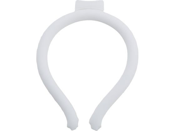 グローバル・ジャパン Slim Icy Neck ホワイト M 1個（ご注文単位1個）【直送品】