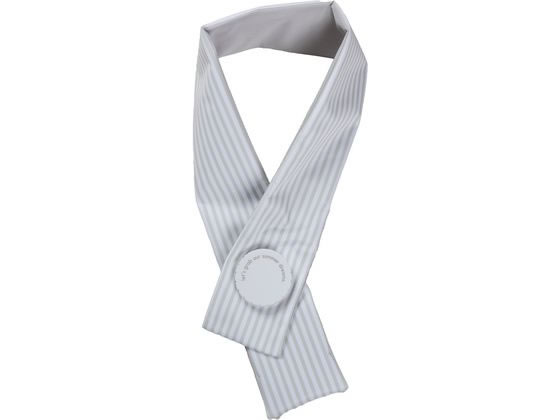 グローバル・ジャパン Icy氷嚢マフラー ストライプベージュ L 1個（ご注文単位1個）【直送品】