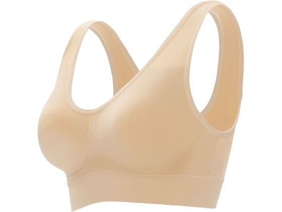 グローバル・ジャパン ゆる圧ブラ S～M ベージュ 1枚（ご注文単位1枚）【直送品】