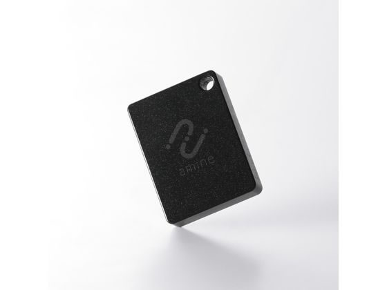 ロジテック スマートタグ 紛失防止 小型 ブラック LGT-NNTG1BKA 1個(ご注文単位1個)【直送品】