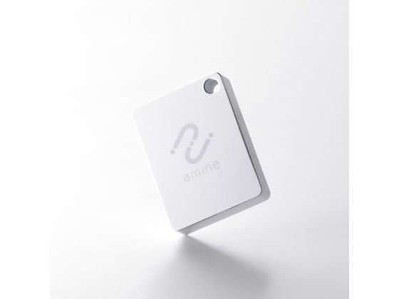 ロジテック スマートタグ 紛失防止 小型 ホワイト LGT-NNTG1WHA 1個(ご注文単位1個)【直送品】