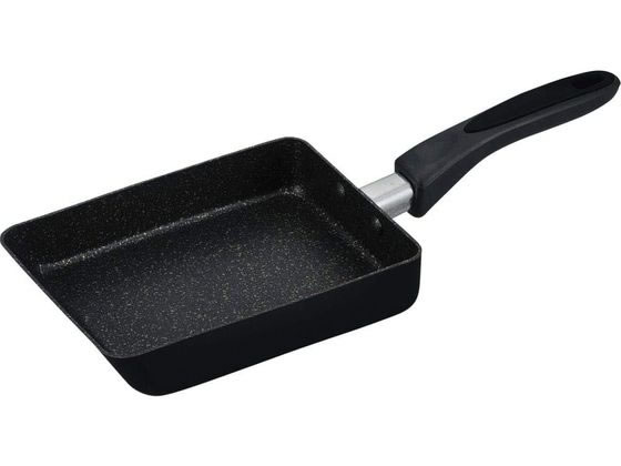 和平フレイズ IH玉子焼きフライパン13×18cmブラック RB-1909 1個（ご注文単位1個）【直送品】