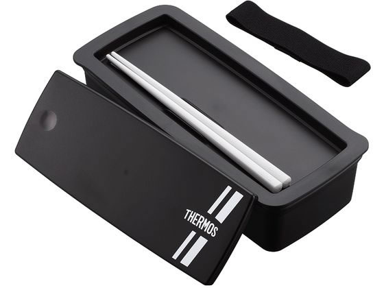 サーモス フレッシュランチボックス 700mL ブラックシルバー DJS-701BKSL 1個(ご注文単位1個)【直送品】