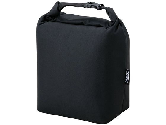 サーモス 保冷ロールトップバッグ ブラック RFK-005BK 1個（ご注文単位1個）【直送品】