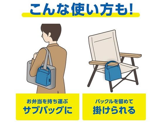 サーモス 保冷ロールトップバッグ ブラック RFK-005BK 1個(ご注文単位1個)【直送品】