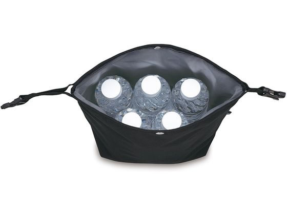 サーモス 保冷ロールトップバッグ ブラック RFK-005BK 1個(ご注文単位1個)【直送品】