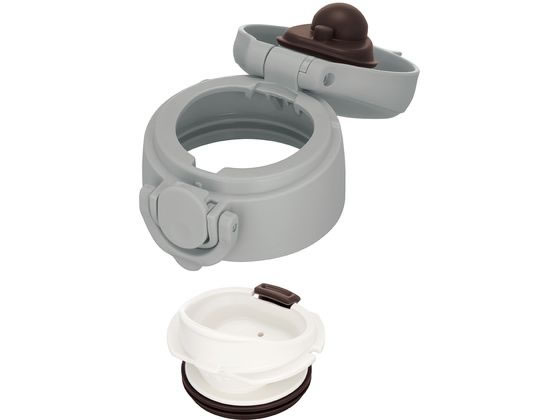 サーモス 調乳用ステンレスボトル グレー JPA-350BGY 1個(ご注文単位1個)【直送品】