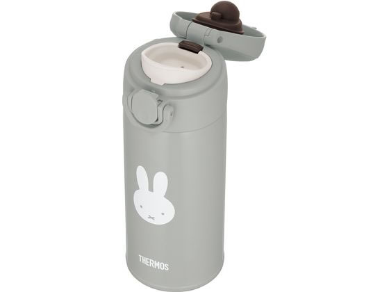 サーモス 調乳用ステンレスボトル グレー JPA-350BGY 1個(ご注文単位1個)【直送品】