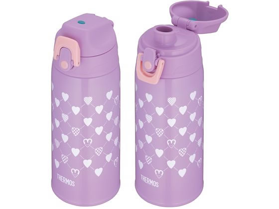 サーモス 真空断熱2WAYボトル パープルピンク FJJ-602WFPL-P 1個(ご注文単位1個)【直送品】