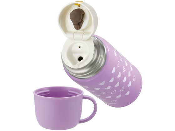 サーモス 真空断熱2WAYボトル パープルピンク FJJ-602WFPL-P 1個(ご注文単位1個)【直送品】