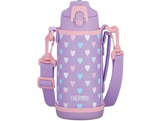 サーモス 真空断熱2WAYボトル パープルピンク FJJ-602WFPL-P 1個(ご注文単位1個)【直送品】