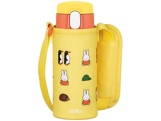 サーモス 真空断熱ストローボトル イエローオレンジ FJV-400FBY-OR 1個（ご注文単位1個）【直送品】