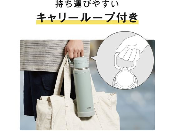 サーモス 真空断熱ケータイマグ 1L チャコール JOY-1000CHL 1個（ご注文単位1個）【直送品】