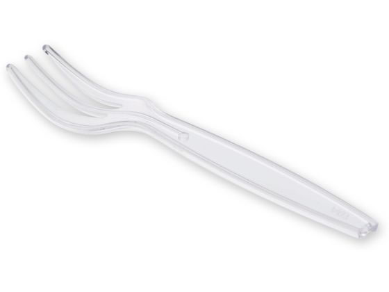 シモジマ ヘイコープラフォーク 9cm 透明 バラ 100本 4513014 1パック（ご注文単位1パック）【直送品】