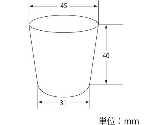 シモジマ ヘイコー 透明カップ A-PET 1オンス 口径45mm 100個入 1パック（ご注文単位1パック）【直送品】