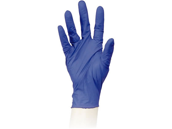 ミリオン ニトリルグローブ No.700 L ネイビーブルー パウダーフリー300枚 1箱（ご注文単位1箱）【直送品】