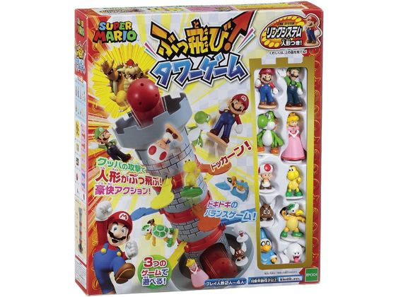 スーパーマリオ ぶっ飛び!タワーゲーム 1個(ご注文単位1個)【直送品】