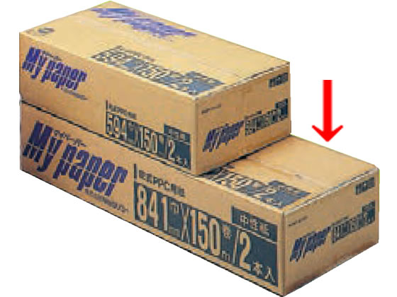 リコー マイペーパー(ロール紙) 841mm×150m 2本 901291 1箱（ご注文単位1箱）【直送品】