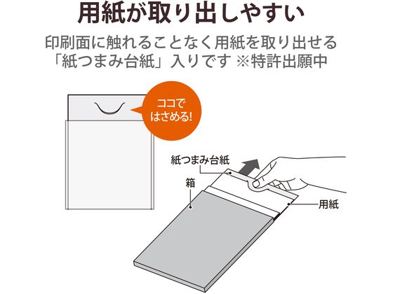 エレコム 写真用光沢紙 厚手 A4 50枚 EJK-VLA450 1個(ご注文単位1個)【直送品】