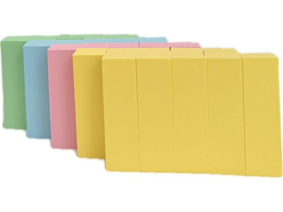 C.L.C N’s強粘着ふせん 50×15 パステル25冊 KNSF-05 1パック（ご注文単位1パック）【直送品】