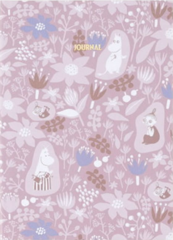 ダイゴー 日記 イージージャーナル B7 ムーミン ピンク R2362 1冊(ご注文単位1冊)【直送品】