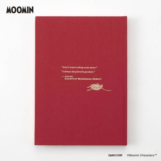 ダイゴー 日記 イージージャーナル B6 ムーミン レッド R2363 1冊(ご注文単位1冊)【直送品】