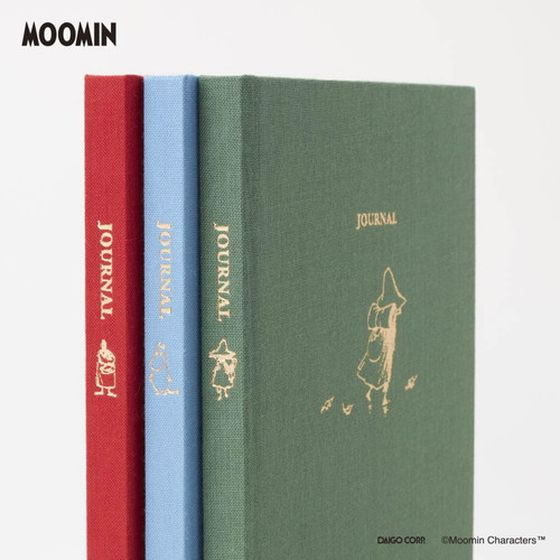 ダイゴー 日記 イージージャーナル B6 ムーミン レッド R2363 1冊(ご注文単位1冊)【直送品】