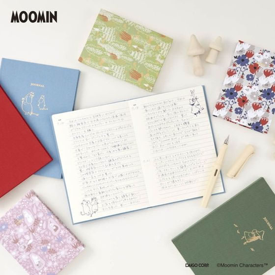 ダイゴー 日記 イージージャーナル B6 ムーミン レッド R2363 1冊(ご注文単位1冊)【直送品】