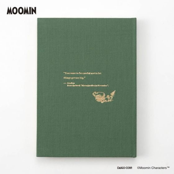 ダイゴー 日記 イージージャーナル B6 ムーミン グリーン R2365 1冊(ご注文単位1冊)【直送品】
