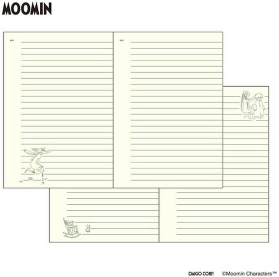 ダイゴー 日記 イージージャーナル B6 ムーミン グリーン R2365 1冊(ご注文単位1冊)【直送品】