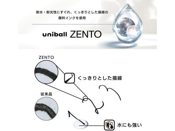 三菱鉛筆 ユニボール ゼント ベーシックモデル 0.5mm 青 1本(ご注文単位1本)【直送品】