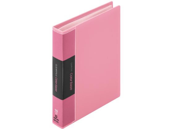 キングジム キングミニ ミニカラーベース ピンク MN132C-P 1冊(ご注文単位1冊)【直送品】