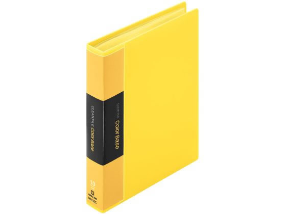 キングジム キングミニ ミニカラーベース 黄色 MN132C-Y 1冊(ご注文単位1冊)【直送品】