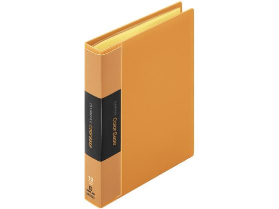 キングジム キングミニ ミニカラーベース オレンジ MN132C-OR 1冊(ご注文単位1冊)【直送品】