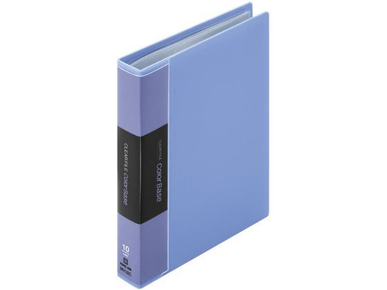 キングジム キングミニ ミニカラーベース 青 MN132C-B 1冊(ご注文単位1冊)【直送品】