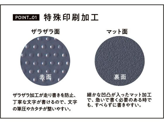 レイメイ 大人の魔法のザラザラ下じき B5 U1256N 1枚（ご注文単位1枚）【直送品】