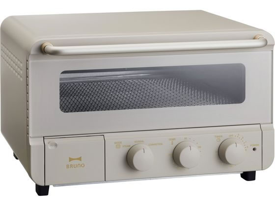 BRUNO スチーム&ベイクトースター グレージュ BOE067-GRG 1台（ご注文単位1台）【直送品】