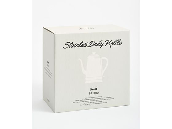 BRUNO ステンレスデイリーケトル ホワイト BOE072-WH 1台(ご注文単位1台)【直送品】