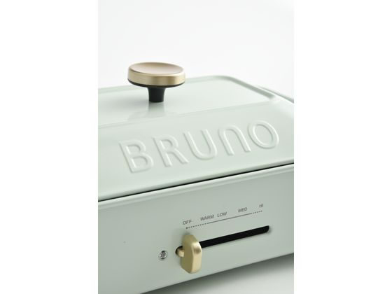 BRUNO コンパクトホットプレート 若草 BOE021-WAKAKUSA 1台（ご注文単位1台）【直送品】
