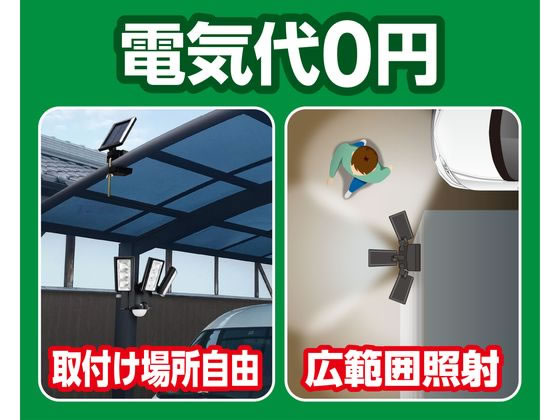 朝日電器 ソーラー式 センサーライト ESL-313SL 1個(ご注文単位1個)【直送品】