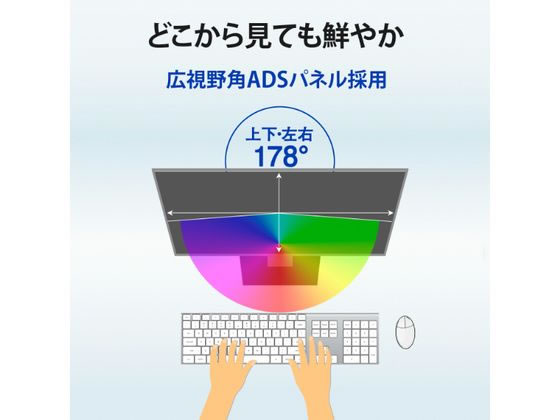 I・O DATA ワイド液晶ディスプレイ 21.5型 LCD-A221DB 1台(ご注文単位1台)【直送品】
