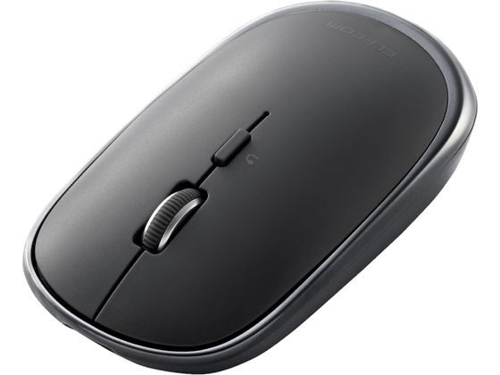 エレコム 無線マウス 静音 充電式 ガンメタルブラック M-TM15BBGM EC 1個（ご注文単位1個）【直送品】