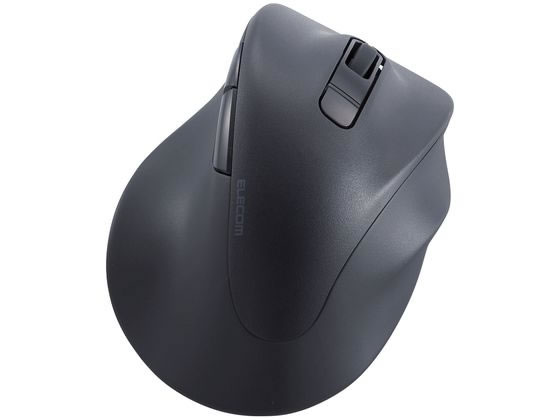 エレコム 無線マウス EX-G Bluetooth 5ボタン Lサイズ ブラック 1個（ご注文単位1個）【直送品】