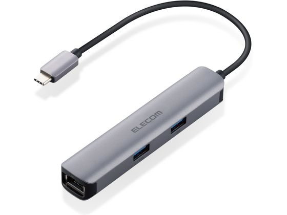 エレコム Type-Cドッキングステーション DST-C17SV／EC 1個（ご注文単位1個）【直送品】