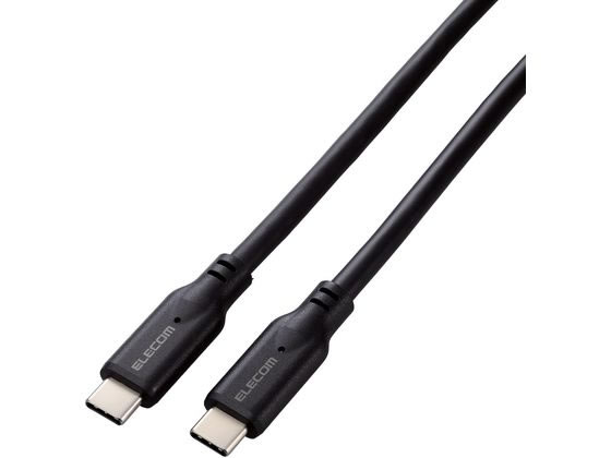 エレコム Type-Cケーブル 1.0m USB3.2 MPA-CC1G10BK 1個（ご注文単位1個）【直送品】