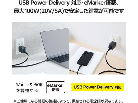エレコム Type-Cケーブル 1.5m USB3.2 MPA-CC1G15BK 1個(ご注文単位1個)【直送品】
