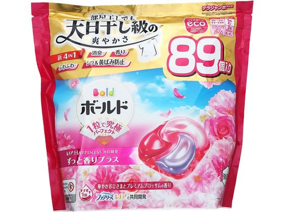 P&G ボールドジェルボール4D プレミアムブロッサム 詰替 89個 1袋（ご注文単位1袋）【直送品】