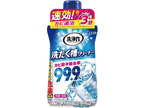 エステー 洗浄力洗たく槽クリーナー 550g 1本（ご注文単位1本）【直送品】