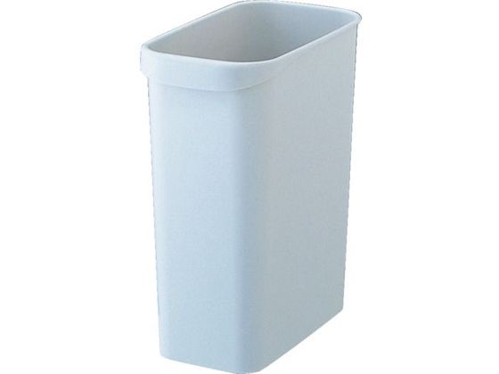 TRUSCO くず入れ 角型 18.0L グレー TGYC710 1個（ご注文単位1個）【直送品】