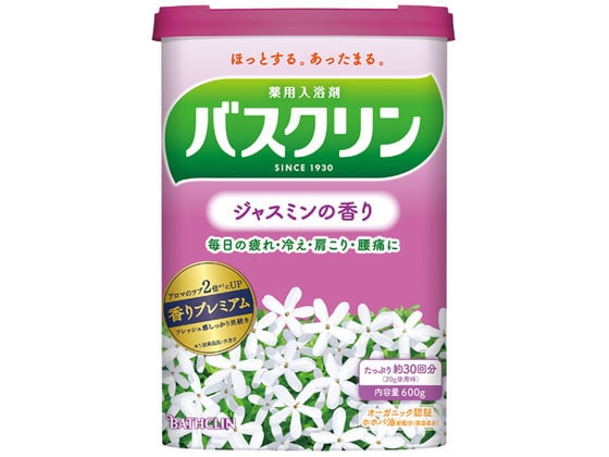バスクリン バスクリン ジャスミンの香り 600g 1個(ご注文単位1個)【直送品】